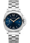 Panerai Luminor Due - 38mm Polished Steel Case - Blue Sun-Brushed Dial - Steel Bracelet - PAM01123